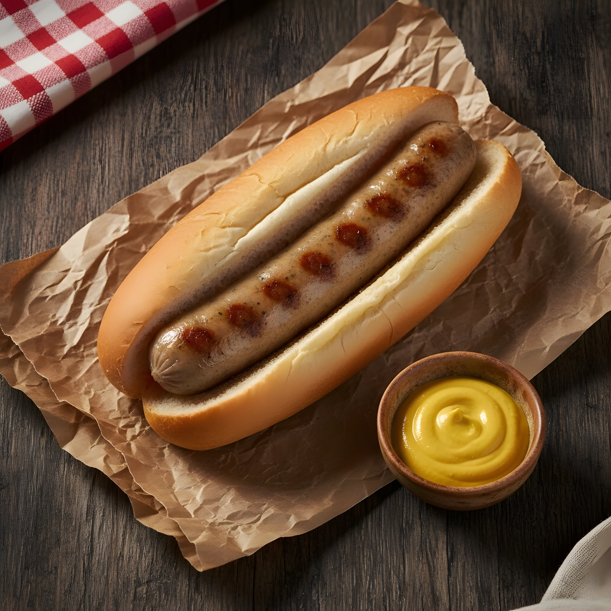 Plain Veggie Sausage